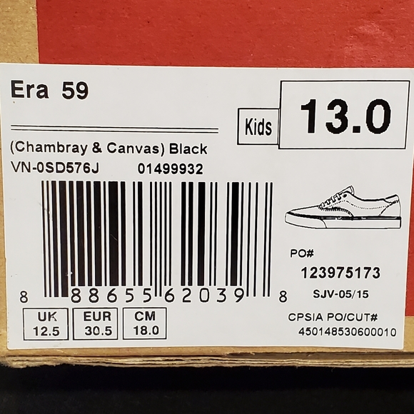 VANS Era 59 Kids - Picture 5 of 5